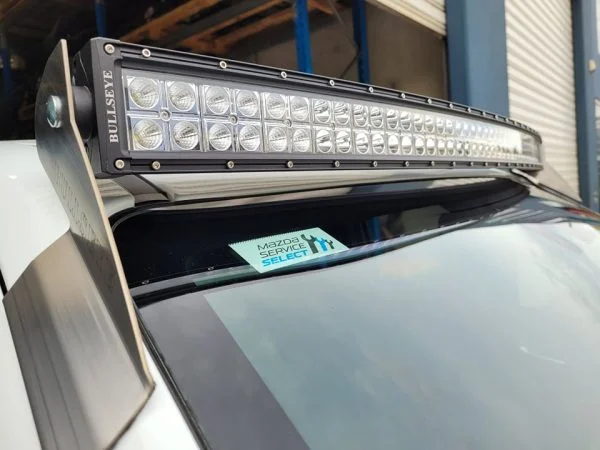 Curved LED light