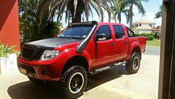 Nissan Navara D40, Pathfinder R51, Frontier - 50" Curved Windscreen Mounting Brackets
