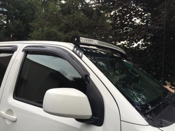 Nissan Navara D40, Pathfinder R51, Frontier - 50" Curved Windscreen Mounting Brackets