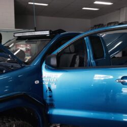 Toyota N70 Hilux Windscreen Mounting Brackets to Suit 50” Curved LED Light Bar