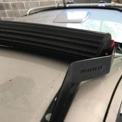 Toyota N70 Hilux Windscreen Mounting Brackets to Suit 50” Curved LED Light Bar