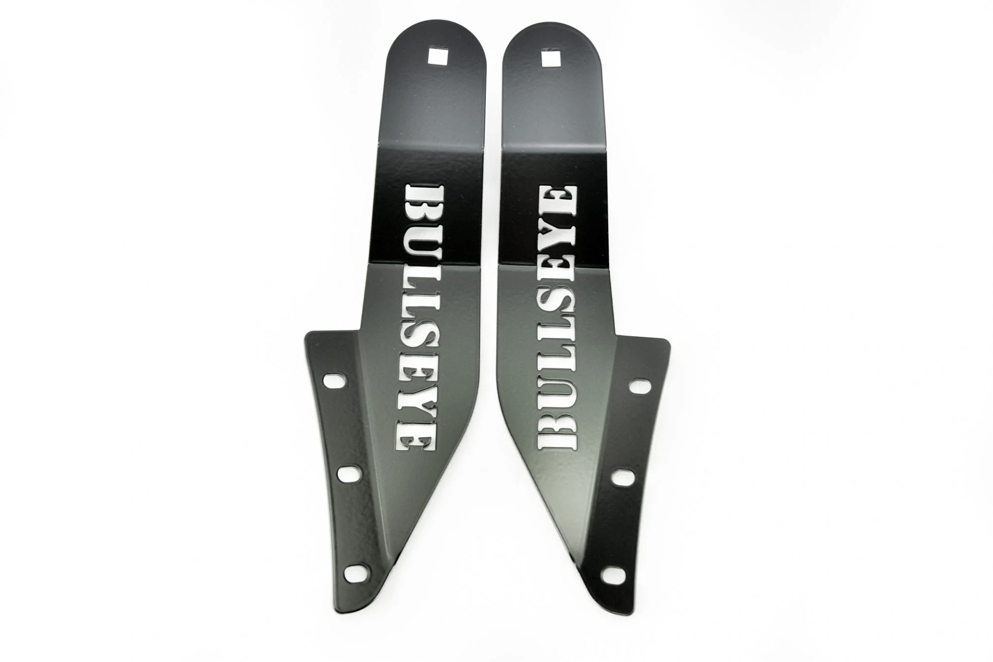 D22 Nissan Navara black powder coated brackets image 2
