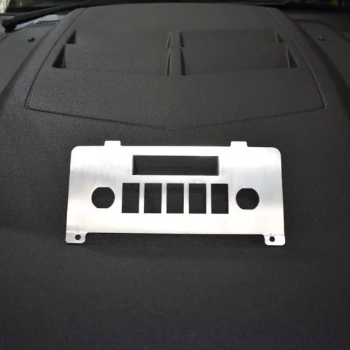Nissan GU Patrol Lower Dash Panel - for 5 Switches, 12W AUX Power Socket and UHF (Mount Only) Bullseye Products 4x4 Lilydale Melbourne Australia