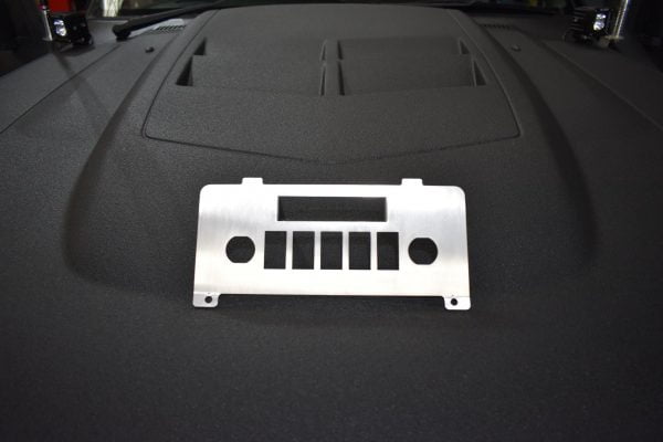 Nissan GU Patrol Lower Dash Panel - for 5 Switches, 12W AUX Power Socket and UHF (Mount Only) Bullseye Products 4x4 Lilydale Melbourne Australia