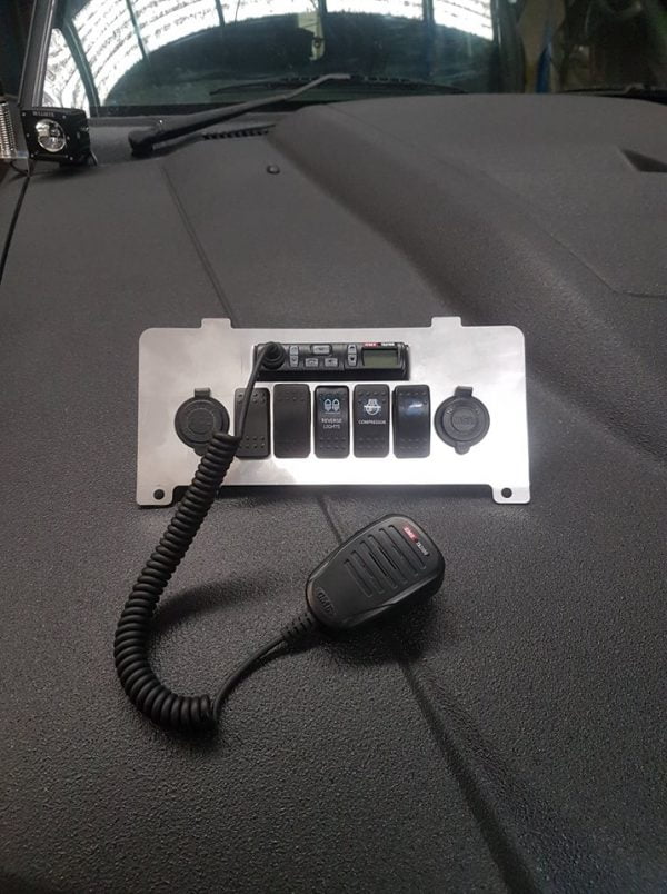 Nissan Patrol GU Lower Dash Panel - Switch x UHF (Mount Only) - Image 2