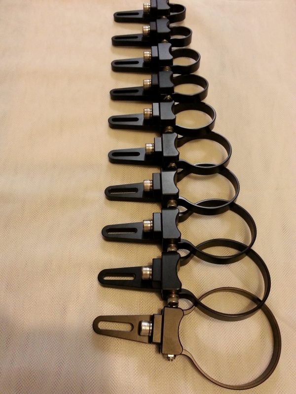 Bull Bar Tube Mounts - O-Type (Pair)