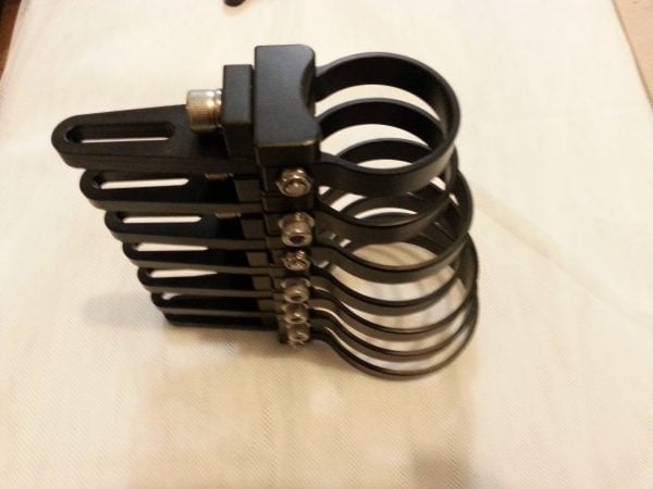 Bull Bar Tube Mounts - O-Type (Pair)