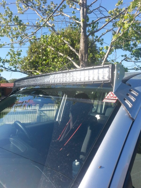 Volkswagen Amarok (2011~ Present) - 50" Curved Windscreen Mounting Bracket
