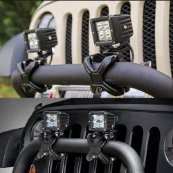 Bull Bar Tube Mounts - X-Type (Pair)