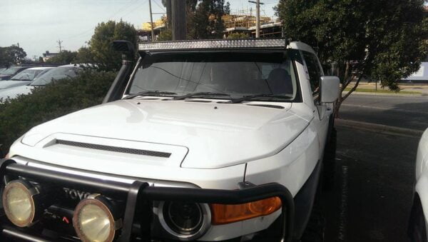 Toyota FJ Cruiser 50" Curved Windscreen Mounting Brackets