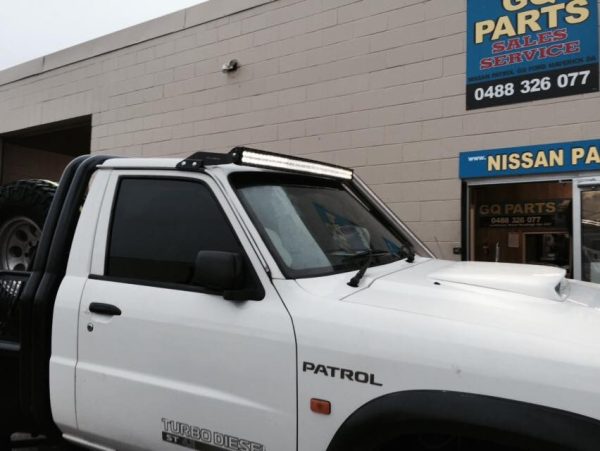 Nissan Patrol GU Y61 x Toyota Landcruiser 80 Series - 50 Curved Windscreen Mounting Brackets