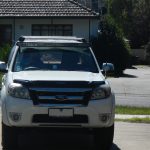 Ford Ranger PK/PJ x Ford Courier and Mazda BT50 x Mazda Bravo - 50" Curved Windscreen Mounts