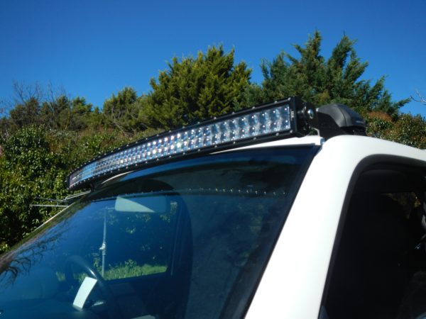 Ford Ranger PK/PJ x Ford Courier and Mazda BT50 x Mazda Bravo - 50" Curved Windscreen Mounts