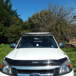 Ford Ranger PK/PJ x Ford Courier and Mazda BT50 x Mazda Bravo - 50" Curved Windscreen Mounts