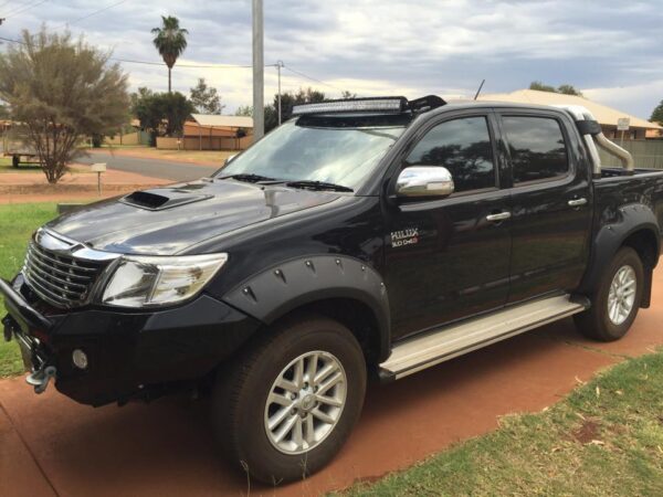 Toyota Hilux N70 42 inch curved windscreen mounts
