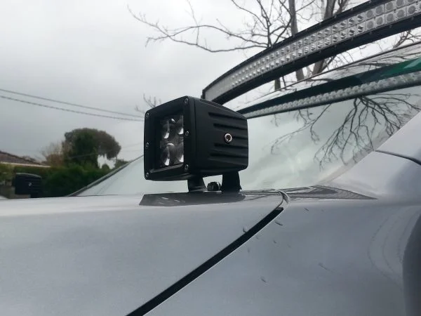 Square Driving Lights (Pair) - Lights only