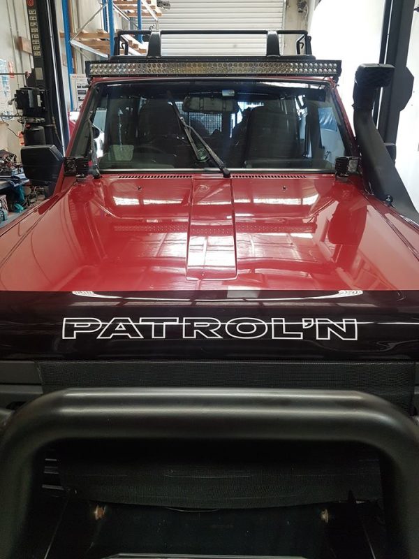 Nissan Patrol GQ Cowl Mounts