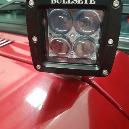 Cowl Ditch Light Bonnet Mount Side Lights Pod Lights Toyota Landcruiser 80 Series