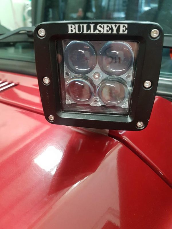 Cowl Ditch Light Bonnet Mount Side Lights Pod Lights Toyota Landcruiser 80 Series