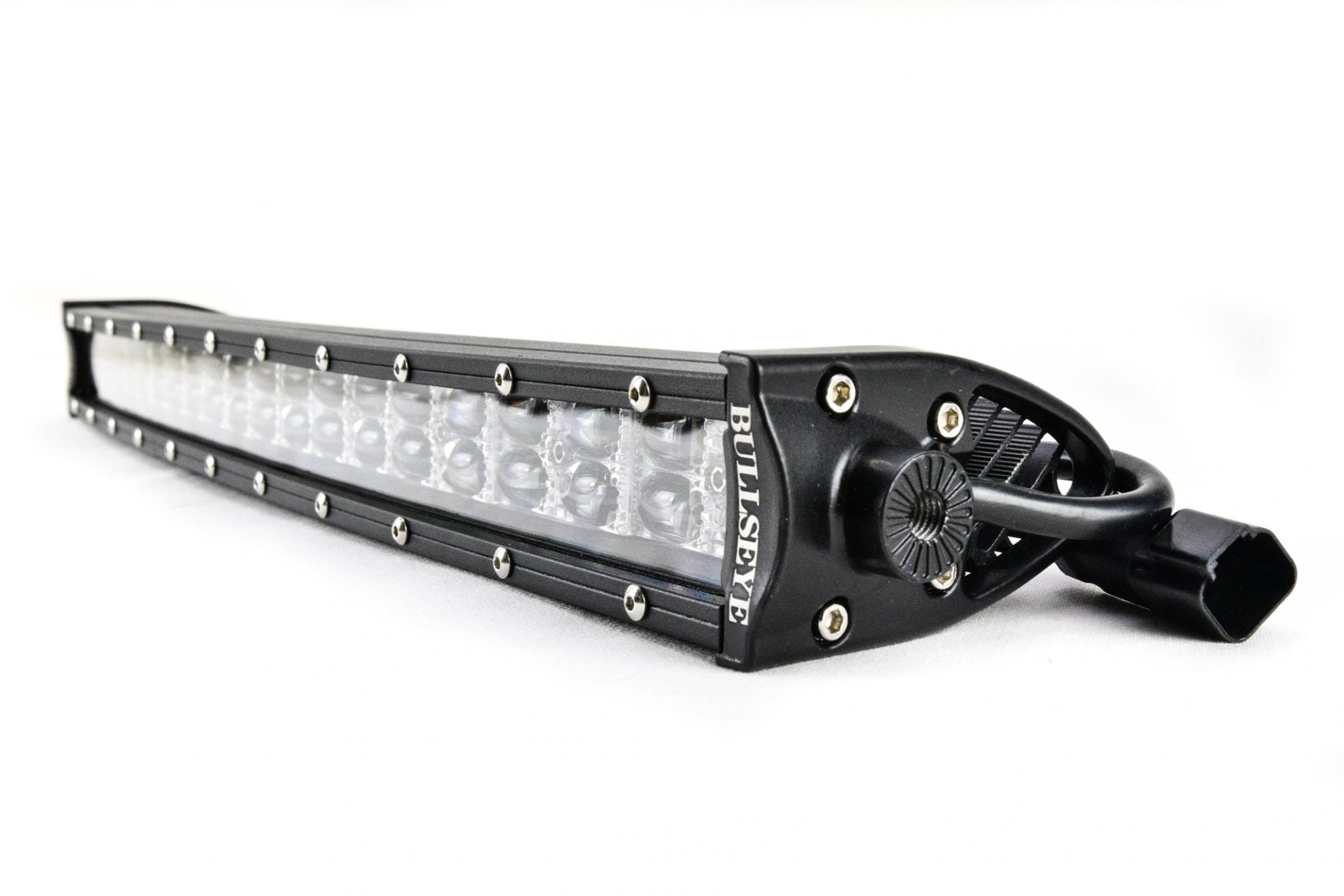 Slimline Dual Row LED Light bar - Curved