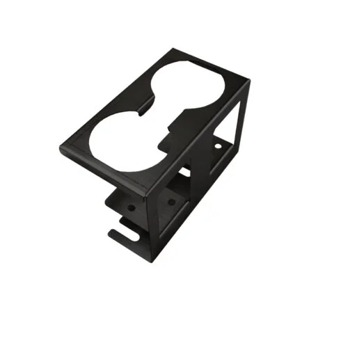 (Black)Nissan Patrol GQ Dash Pod - 2x Gauge Socket and 3x Switch Socket Mount (NO GAUGES or SWITCHES INCLUDED)