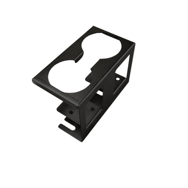 (Black)Nissan Patrol GQ Dash Pod - 2x Gauge Socket and 3x Switch Socket Mount (NO GAUGES or SWITCHES INCLUDED)