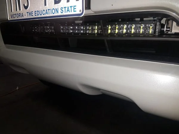 26" Slimline Dual Row LED Lightbar -Curved-