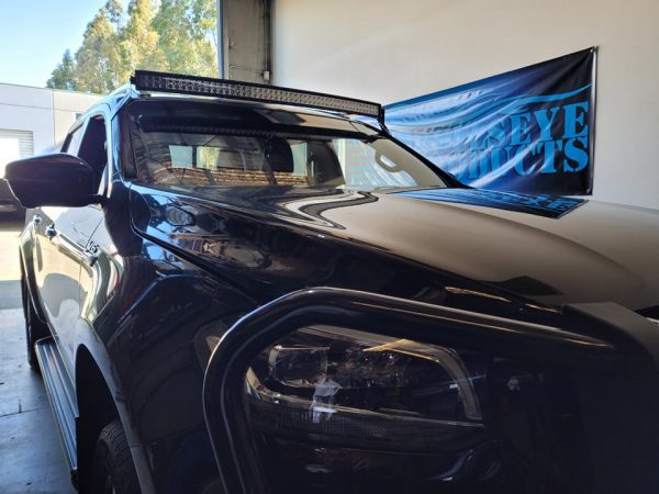 Mercedes X Class 50 inch curved screen Black Brackets image 03