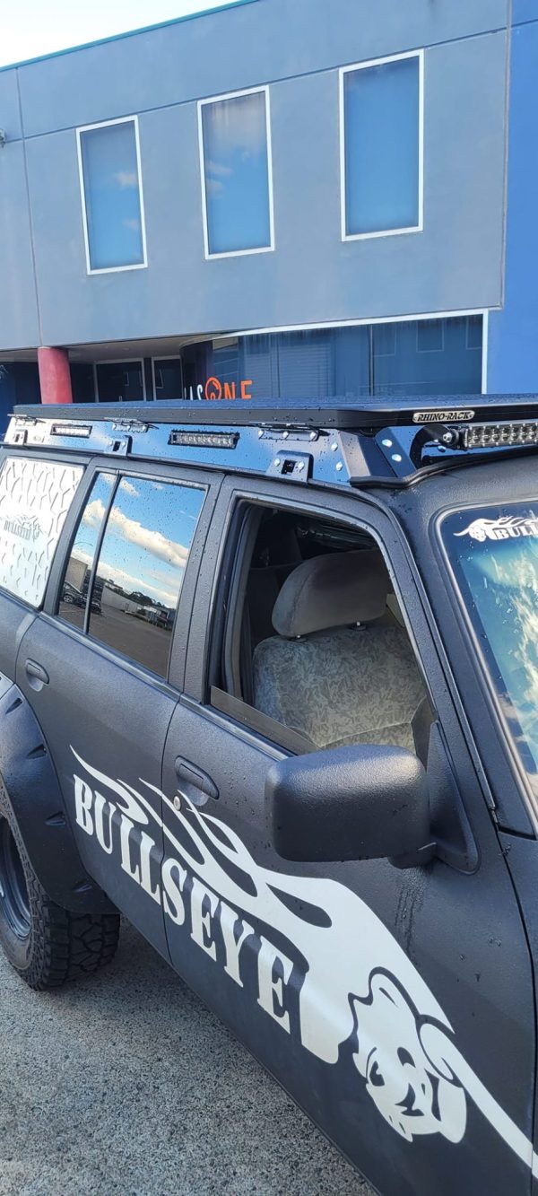 Nissan GU Patrol 2200mm Roof Rack Backbones Mounting Systems – Night Hawk Range