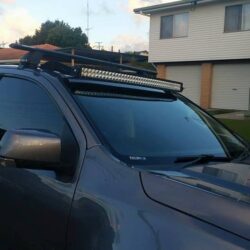 Toyota Hilux N70 2005-2015 x Holden Colorado RG - 42" Curved Windscreen Mounting Brackets
