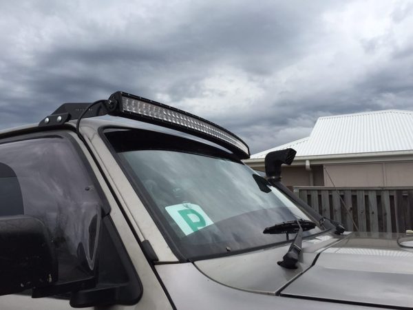 Toyota Landcruiser 80 Series (1989 ~ 1998) - 50 Curved Windscreen Mounting Brackets