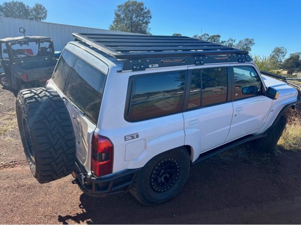 Nissan GU Patrol 2200mm Roof Rack Backbones Mounting Systems – Night Hawk Range