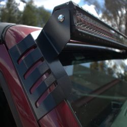 (Black) Jeep Wrangler - 50” Curved Windscreen Mounts