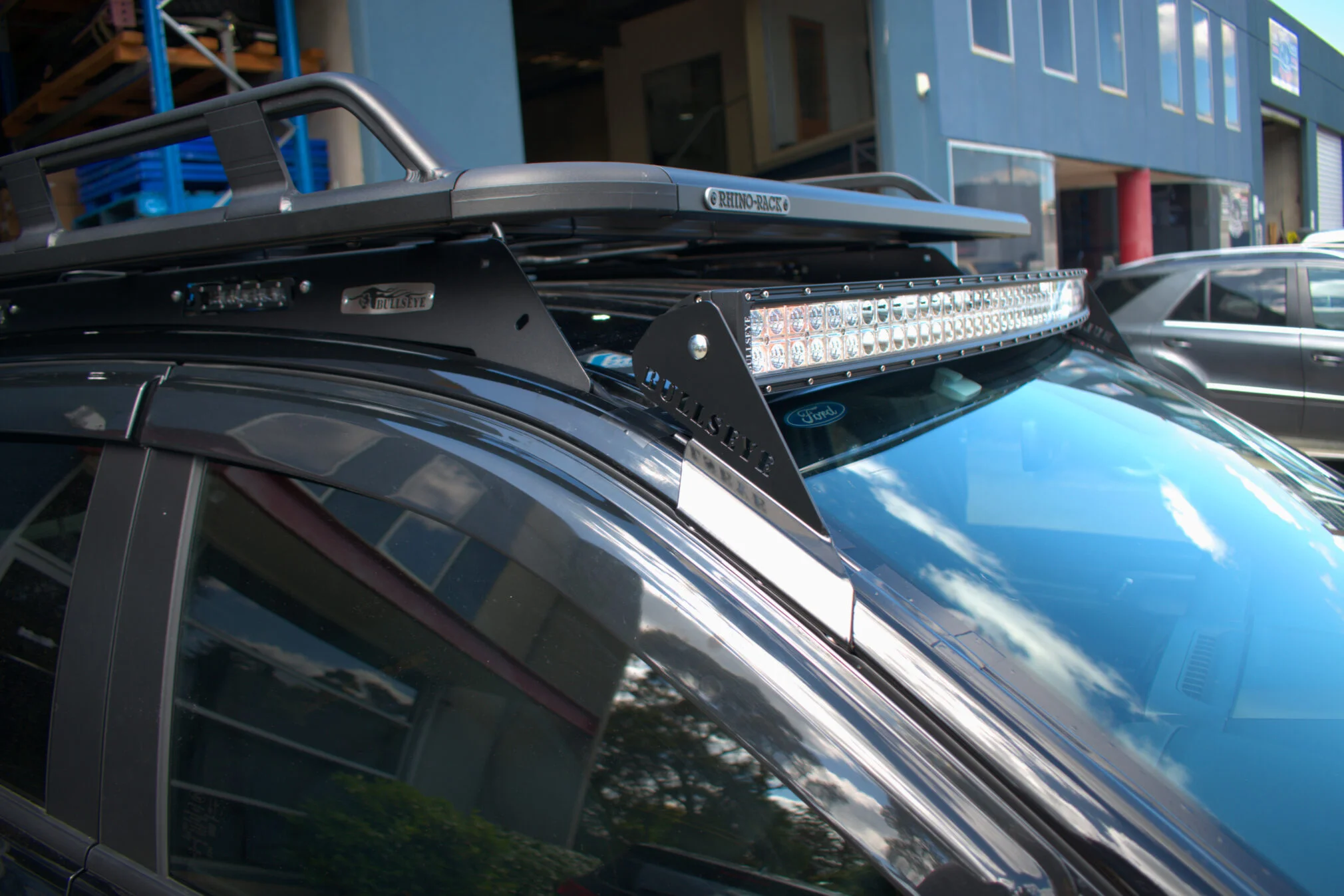 Ford Next-Gen Ranger - 50" Curved Windscreen Mounting Brackets