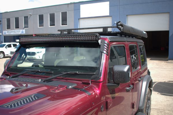 Jeep Wrangler 50" Curved Windscreen Mounts - Image 6