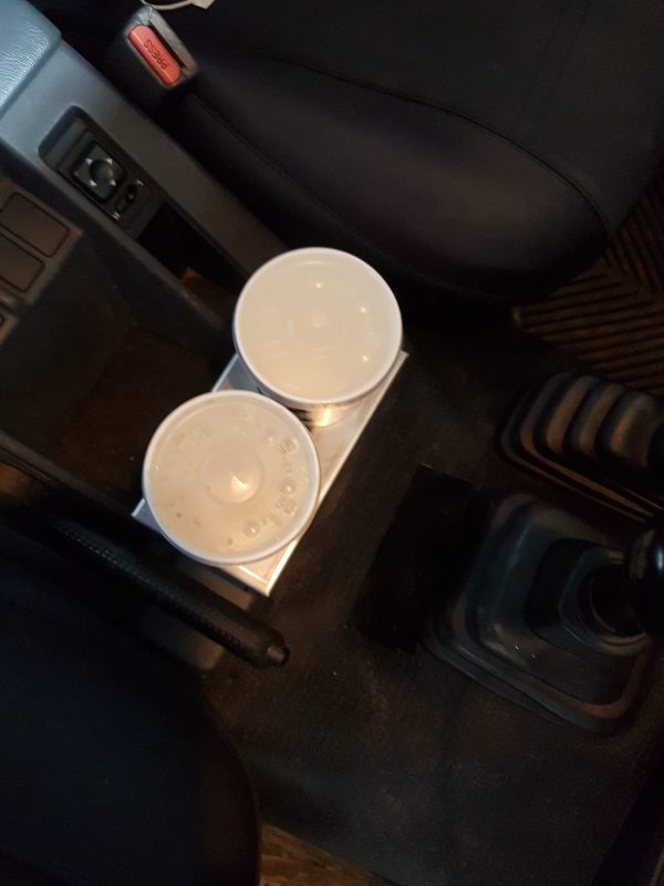 Nissan Patrol GQ - Custom Cup Holder