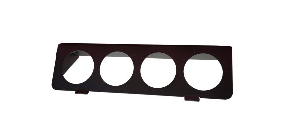 Nissan Patrol GU Lower Dash Panel - 4 x Gauge Sockets