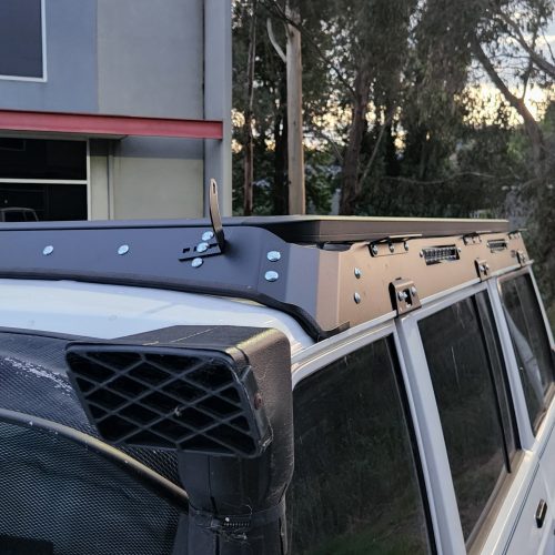 Nissan Patrol GQ Roof Rack Back Bone Mounting System.
