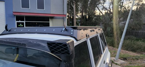 Nissan Patrol GQ Roof Rack Back Bone Mounting System.