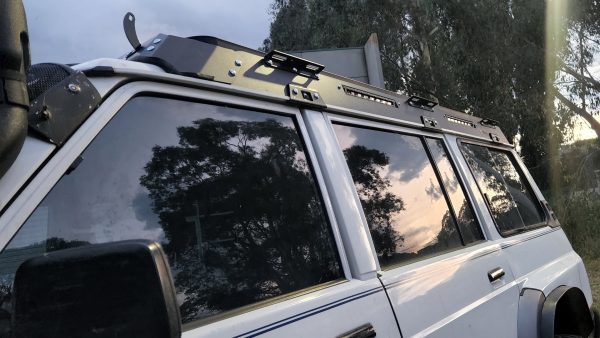 Nissan Patrol GQ Roof Rack Back Bone Mounting System.